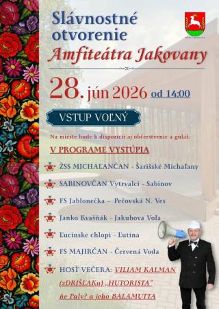 Slávnostné otvorenie amfiteátra